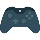 Gamepad controller logo