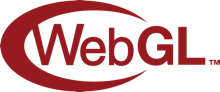 WebGL renderer logo